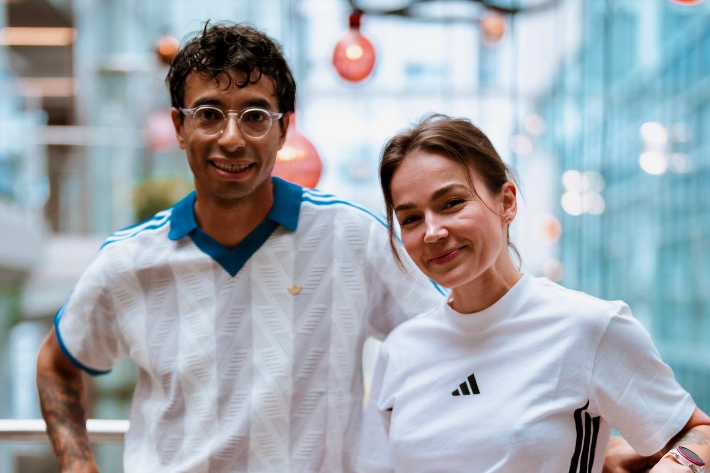 Simen A. Russ og Marja Jernsletten, de to partnerne i Synlig i Oslo